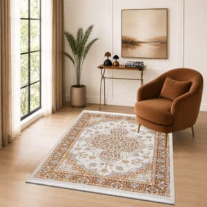Crystal Rugs - Gold, 120 x 170 cm