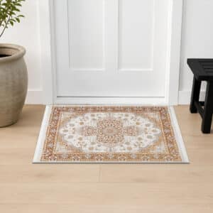 Crystal Rugs - Gold, 60 x 110 cm