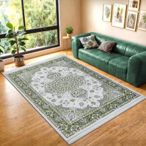 Crystal Rugs - Green, 240 x 320 cm