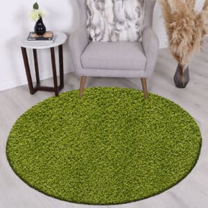 Verona Rugs - Green, 120 x 120 cm