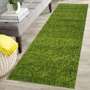 Verona Rugs - Green, 60 x 220 cm