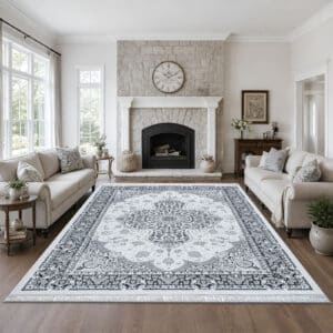 Crystal Rugs - Grey, 280 x 380 cm