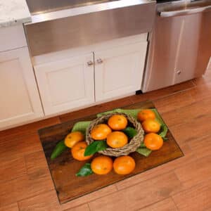 Fruit Mat - Orange, 50 x 70 cm