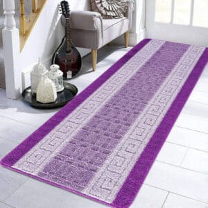 Nada Rugs - Purple, 80 x 300 cm