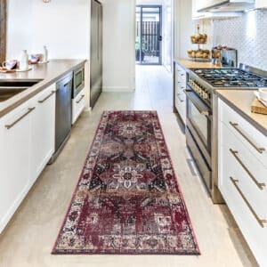 Wello Rugs - Red, 80 x 300 cm