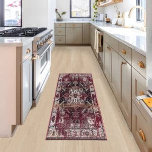 Wello Rugs - Red, 60 x 220 cm