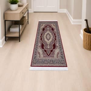 Isfahan Rugs - Red, 60 x 220 cm