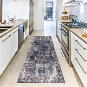 Wello Rugs - Turquoise, 80 x 300 cm